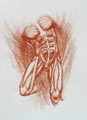 Michael Hensley Drawings, Human Anatomy 18